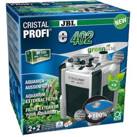  JBL CRISTALPROFI e402 greenline - külső szűrő 40-120 literes akváriumba