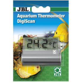   JBL Aquarium Thermometer DigiScan - akváriumi hőmérő (6,5 cm x 5,0 cm)