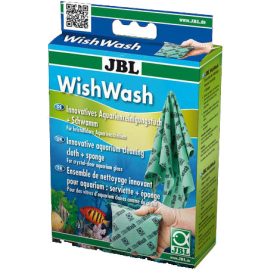   JBL WishWash - tisztítókendő és szivacs akváriumokhoz és terráriumokhoz (10x10x2,5cm)