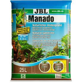   JBL Manado - természetes szubsztrát édesvízi akváriumokhoz (25 liter/0,5-2mm)