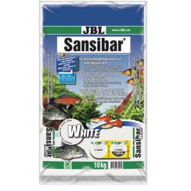   JBL SANSIBAR WHITE - Fehér, finomszemcsés homok édesvízi és sósvízi akváriumokhoz (10kg)