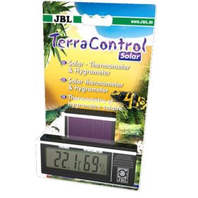   JBL Terra Controll Solar - napkollektoros hőmérő és higrométer minden terráriumhoz