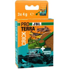   JBL PROTERRA Crick - Teljesértékű eledel takarmány rovarok etetéséhez (3x10ml)