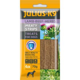   JULIUS K-9 Meaty Snacks jutalomfalat (bárány,gyógynövény) - kutyák részére (70g)