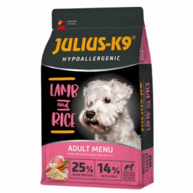   JULIUS-K9 12kg ADULT HYPOALLERGENIC Lamb&Rice (bárány&rizs) száraztáp