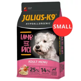   JULIUS-K9 3kg ADULT HYPOALLERGENIC Lamb&Rice (bárány&rizs) SMALL