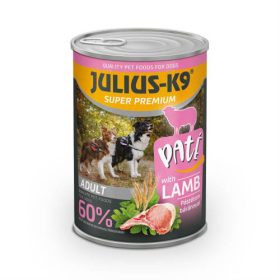 JULIUS-K9 DOG Lamb konzerv (bárány) 400g
