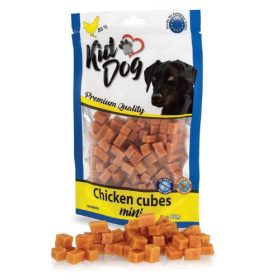   KidDog Mini Chicken Cubes - jutalomfalat (csirkehús) kutyák részére (80g)