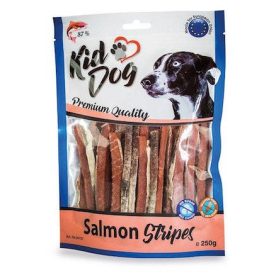   KidDog 100% Salmon stripes omega - 3 - jutalomfalat (lazac) kutyák részére (80g)