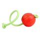 LIKER5 Lumi Ball with Fluoresence rope - játék (labda, fluoreszkáló kötéllel) kutyák részére (9cm)