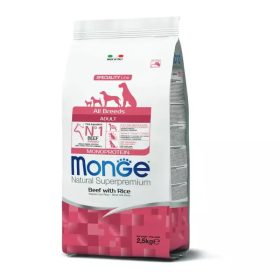   Monge Dog Speciality Line Monoprotein 2,5 kg All Breeds Marha & rizs - Adult