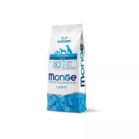   Monge Dog Speciality Line Monoprotein 12 kg All Breeds Light - Lazac & rizs - Adult