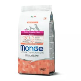   Monge Dog Speciality Line Monoprotein 2,5 kg Extra Small Lazac & rizs - Adult