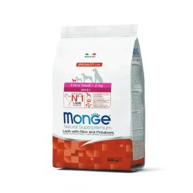   Monge Dog Speciality Line Monoprotein 0,8 kg Extra Small Bárány, rizs & burgonya - Adult