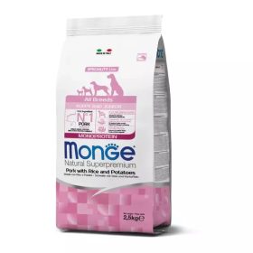   Monge Dog Speciality Line Monoprotein 2,5 kg All Breeds Sertés, rizs & burgonya - Puppy