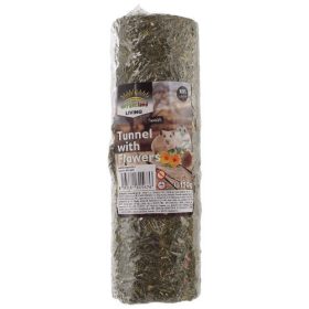   NatureLand Tunnel - széna alagút (virágokkal) rágcsálók részére (S) 150g