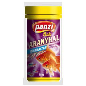 Panzi Aranyhal díszhaltáp - 50 ml