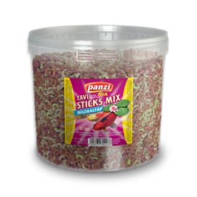 Panzi Tavi Díszhaltáp - Sticks-Mix - Vödrös (10L)