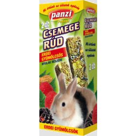 Panzi Csemege Rúd Nyulak részére - gyümölcsökkel (2db)
