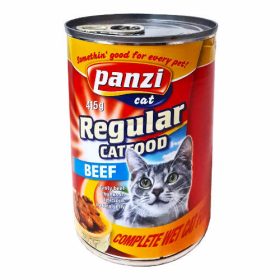   Panzi Regular Adult (marha) konzerv - Felnőtt macskák részére (415g)
