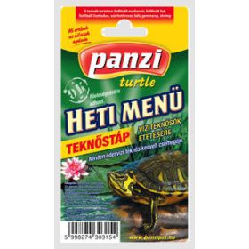 Panzi Heti Menü teknősök részére (10x10g)