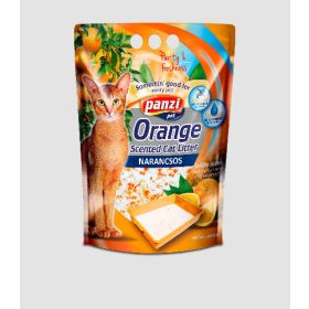 Panzi Silica Cat macskaalom (3,8 literes) narancs