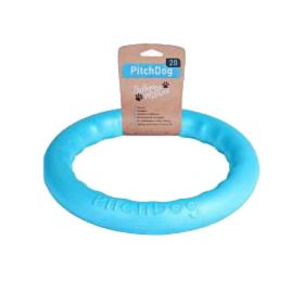   PitchDog Safe And Durable Fetch Ring For Dogs - játék (karika,kék) kutyák részére (20cm)
