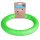 PitchDog Safe And Durable Fetch Ring For Dogs - játék (karika,lime) kutyák részére (20cm)