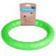 PitchDog Safe And Durable Fetch Ring For Dogs - játék (karika,lime) kutyák részére (20cm)