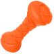 PitchDog Safe And Durable Barbell-Shaped Dog Toy - játék (súlyzó,narancssárga) kutyák részére (7cm/19cm)