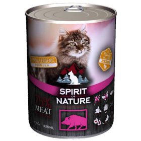   Spirit of Nature Hypoallergenic CAT (Wildboar/Vaddisznó) 415g