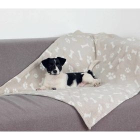   Trixie Kenny Blanket - takaró (bézs,mintás) macskák részére (100x150cm)