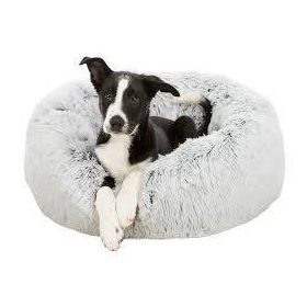   Trixie Harvey Bed - kerek, peremes fekhely (fehér/fekete) kutyák részére (50cm)