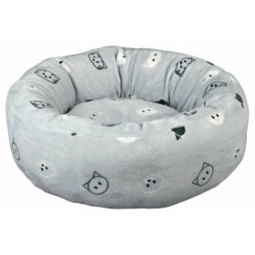   Trixie Mimi Bed - kerek, peremes fekhely (világosszürke) macskák részére (50cm)
