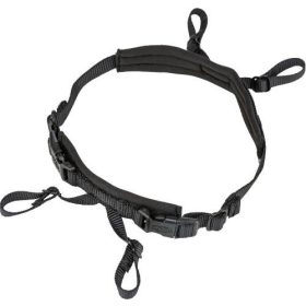   Trixie Stay Panic-adaptor for harnesses, (szökésbiztos) hámhoz csatlakoztatható védelem - fekete, M–L: 46–72 cm/20 mm