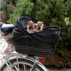 Trixie 13118 biciklis kosár 29x42x48cm,fekete