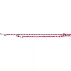   Trixie Cavo Reflect Adjustable Leash - fényvisszaverő,fonott póráz - fukszia - (S-M) 12mm/2m