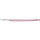 Trixie Cavo Reflect Adjustable Leash - fényvisszaverő,fonott póráz - fukszia - (S-M) 12mm/2m