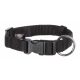 KT24: Trixie Classic nyakörv - fekete (M-L) 35-55cm/20mm