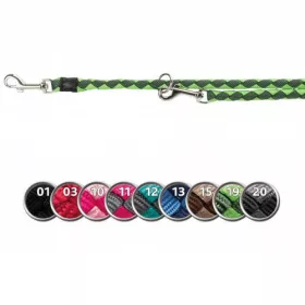   KT24: Trixie prémium állítható póráz - óceánkék/szürke - (S-M) 2m/12mm