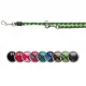 KT24: Trixie prémium állítható póráz - óceánkék/szürke - (S-M) 2m/12mm