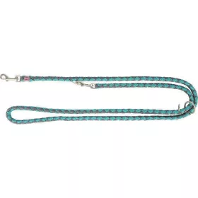   Trixie Cavo Leash - állítható, fonott póráz (aqua kék/grafit szürke) kutyák részére (L-XL) 2m/18mm