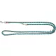 Trixie Cavo Leash - állítható, fonott póráz (aqua kék/grafit szürke) kutyák részére (L-XL) 2m/18mm