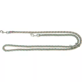   Trixie Cavo Leash - állítható, fonott póráz (zályazöld /homok szín) kutyák részére (L-XL) 2m/18mm
