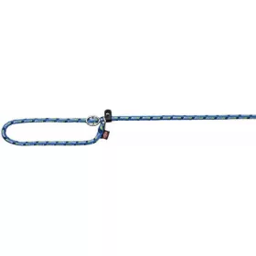   Trixie Mountain Rope Retriever Leash - állítható retriver póráz fonott kötélből (kék,zöld) S-M (1,7m/0,8mm)