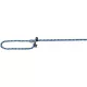 Trixie Mountain Rope Retriever Leash - állítható retriver póráz fonott kötélből (kék,zöld) S-M (1,7m/0,8mm)