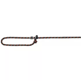   Trixie Mountain Rope Retriever Leash - állítható retriver póráz fonott kötélből (fekete,narancs) 1,7m/0,8mm