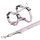 Trixie Junior Puppy H-Harness with Leash - hám és póráz szett (világos lila) M-L (27-45cm/10mm)2m