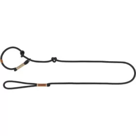   Trixie Be Nordic Leash - Retriever póráz fonott kötélből (fekete/homok) S-M (1,7m/8mm)