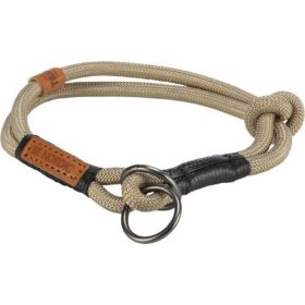   Trixie BE NORDIC semi-choke Collar - félfolytó nyakörv (homok,fekete) kutyák részére (S-M) 40cm/8mm